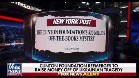 Clinton Foundation To Raise Money Of Ukraine Conflict