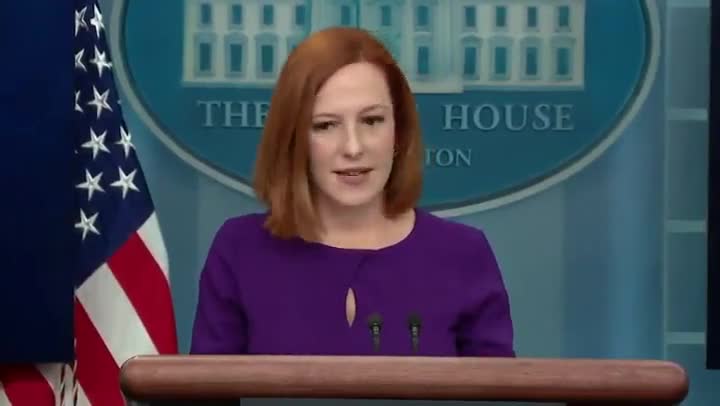 Psaki is asked if it's a concern that Sen. Manchin is saying Title 42 should not be done away with until there is an immigration policy