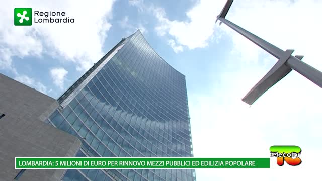 Regione Lombardia: 5 milioni di euro per rinnovo mezzi pubblici ed edilizia 10.10.2021