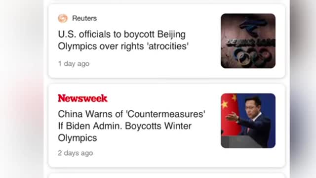 China says let’s go Brandon