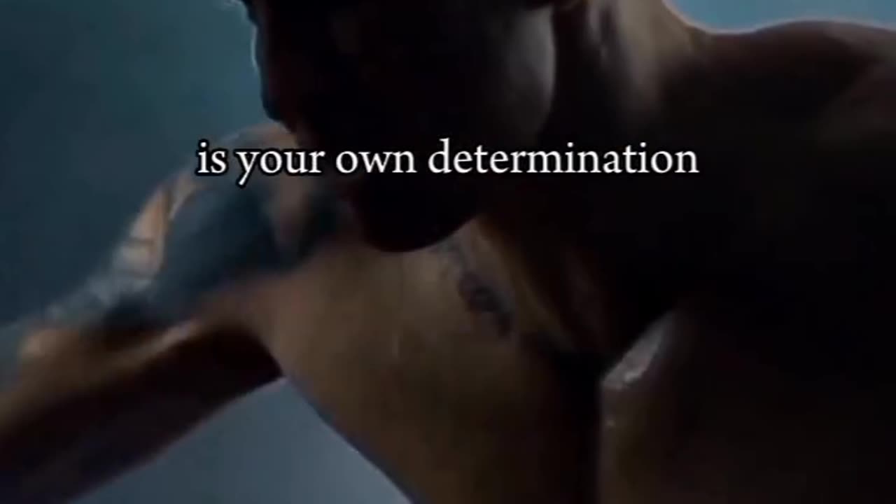 Determination Is The Key | Motivational speech |