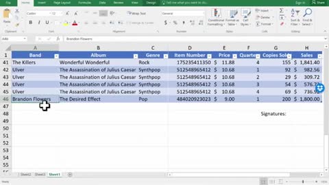 Top Excel Keyboard Shortcuts