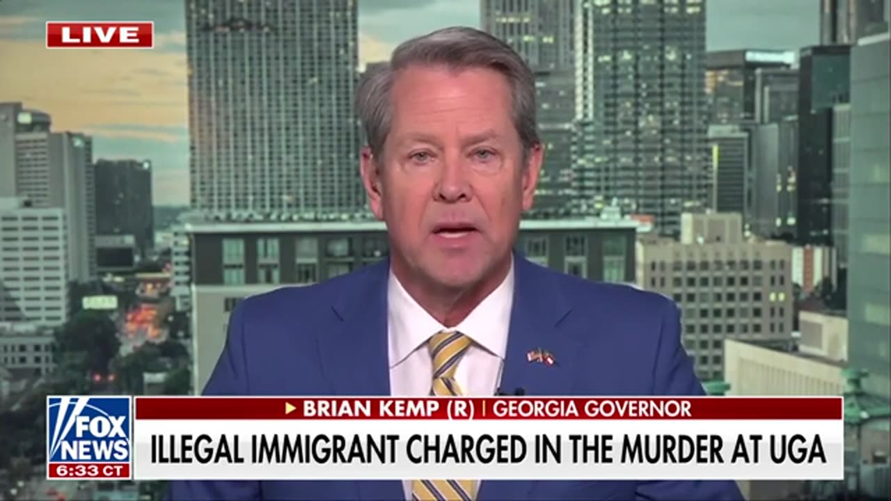 _OUTRAGED__ GA gov demands answers from Biden on UGA murder