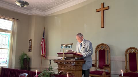 Sunday Sermon Cushman Union Church 11/7/2021