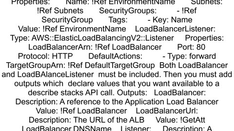 how to reference existing ELB DNSName in Cloudformation template