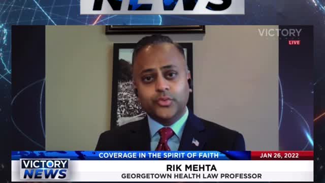 VICTORY News 1/26/22 - 11 a.m. CT: It's About Constitutional Rights (Rik Mehta)