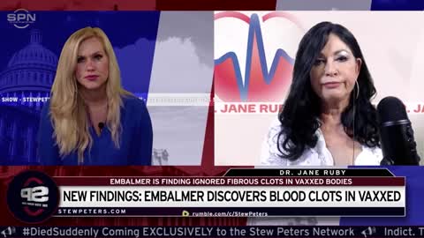 Embalmer Finds Clots in Vaxxed - Stew Peters Show