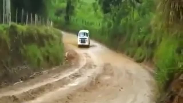 crazy school van