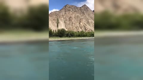 Skardu valley in Pakistan