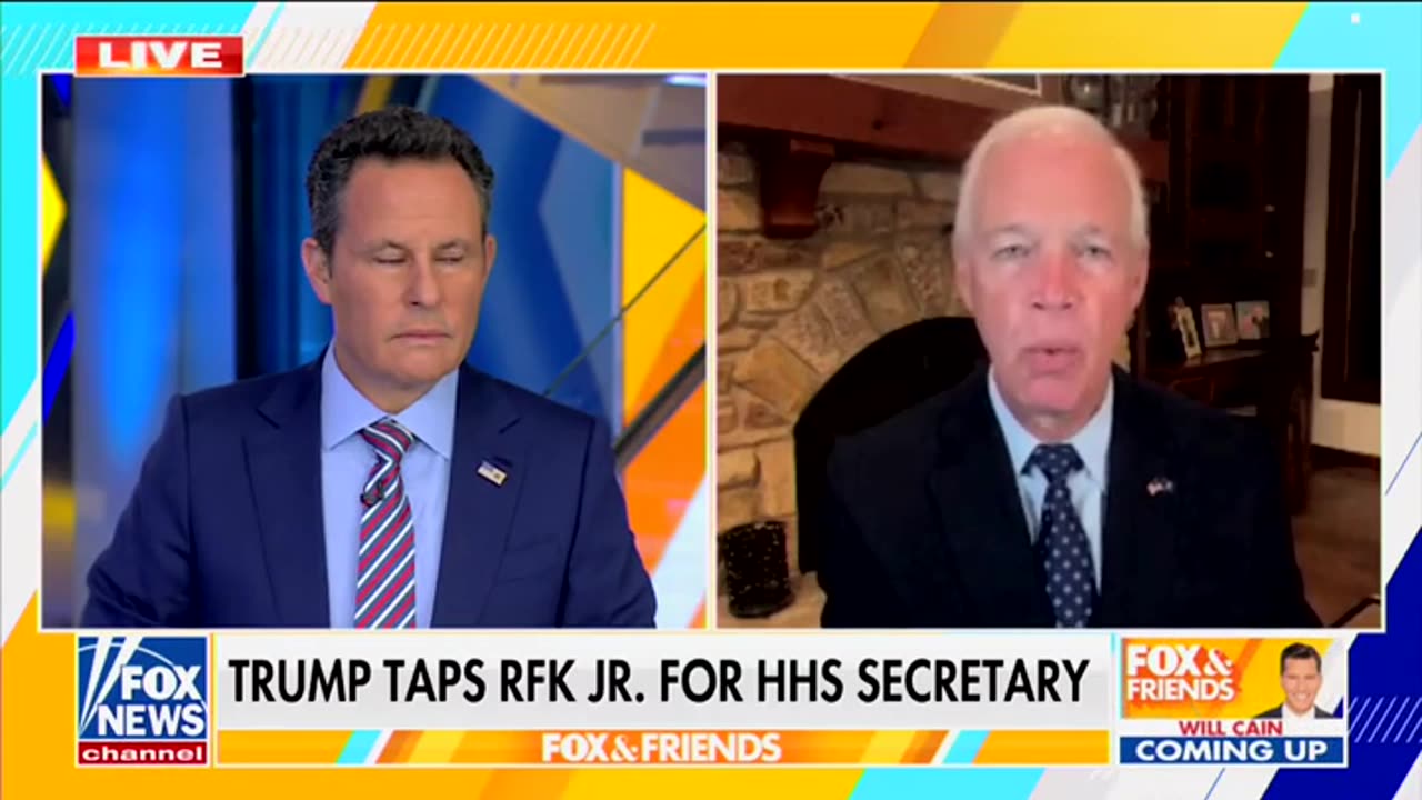 Senator Ron Johnson on Fox & Friends 11.15.24