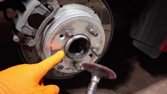 Power-Stop Install Follow-up & Wheel Mounting Surface Cleaning – 08/15/2022