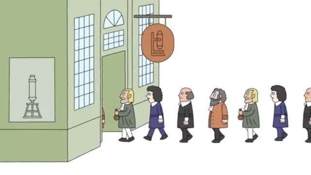 A compound microscope was invented in the Netherlands in the early 17th century