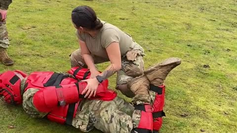 blind military training