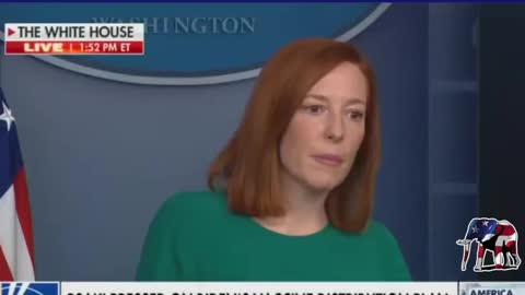 Biden Press Secretary takes question from Newsmax
