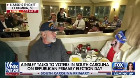 Ainsley INTERVIEWS the voters in South Carolina