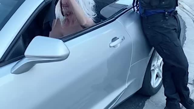 NEVER try this with a cop!!