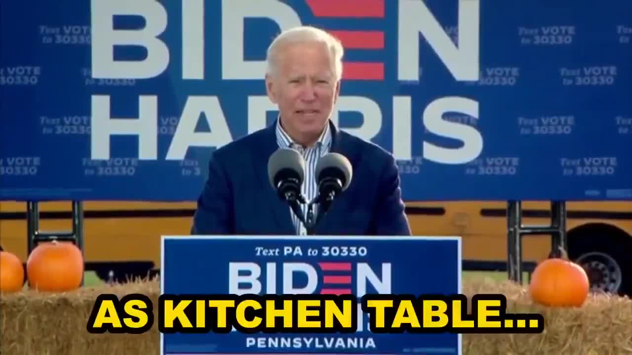 Biden is INCOHERRENT