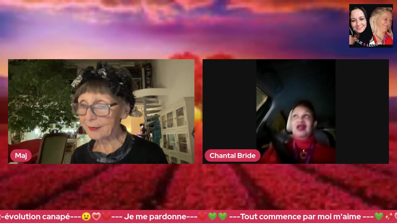 Ateliers du Je dis 18/11 "Gai-rire" la blessure de Trahison avec Chantal & Maj