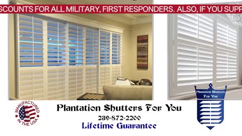 Plantation Shutter Anti Biden Commercial