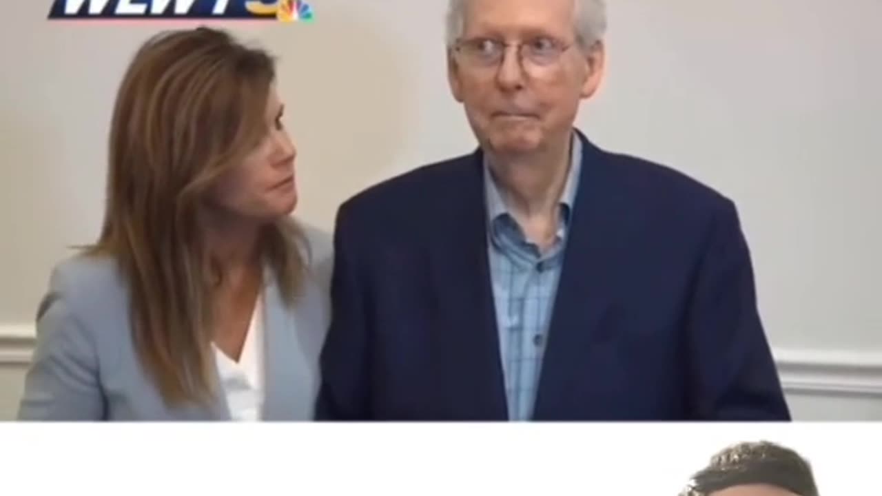 Mitch McConnell Freezes Again! (Crazy Video Must See!)