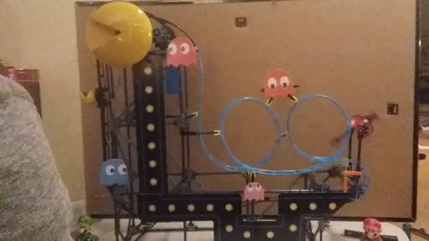 K'nex Pac-man Roller Coaster