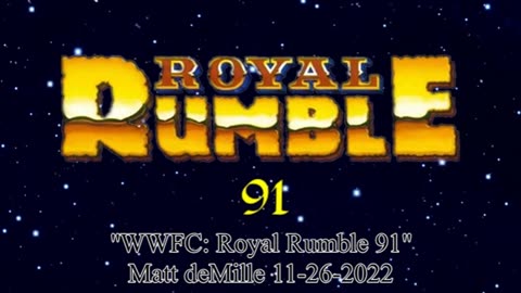 WWFC: Royal Rumble 91