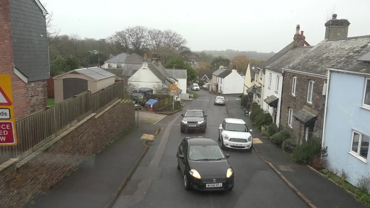 Plymouth to Wembury Devon England. Ocean City By Bus