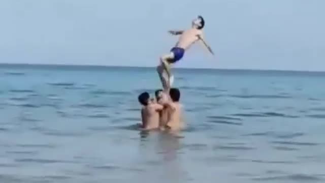 Crazy backflip