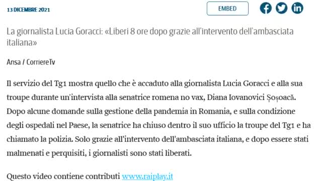 Caso goracci: l'altra verità