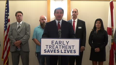 Gov. DeSantis announces the acquisition of 3000 doses of monoclonal antibody treatment