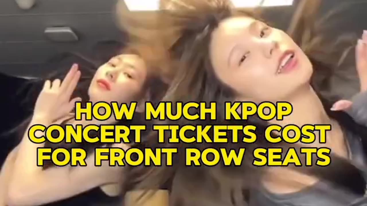 how much kpop concert tickets cost for front row seats