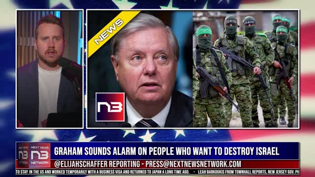 Lindsey Graham Sounds the ALARM on People who Want to Destroy Israel