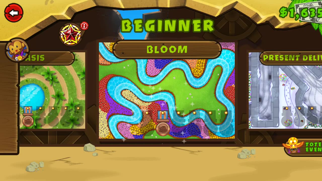 BTD5 bloom map on easy