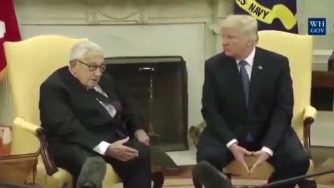 Trump and Kissinger great friends