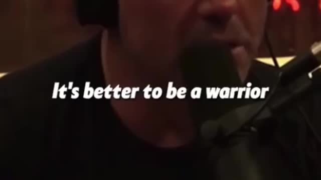 Joe Rogan: a warrior in the garden beats a gardener in a war