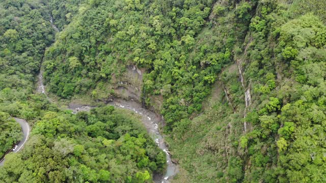 Yuntan Waterfall and Vicinity 雲潭瀑布 🇹🇼 (2019-05) {aerial}