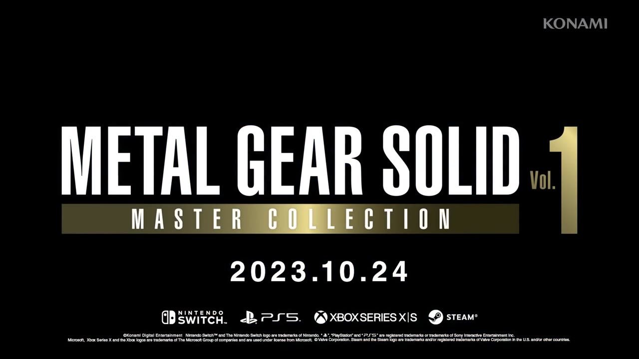 Metal Gear Solid Master Collection: Volume 1 [PC, PS5, XSX, Switch] – October 24 2023