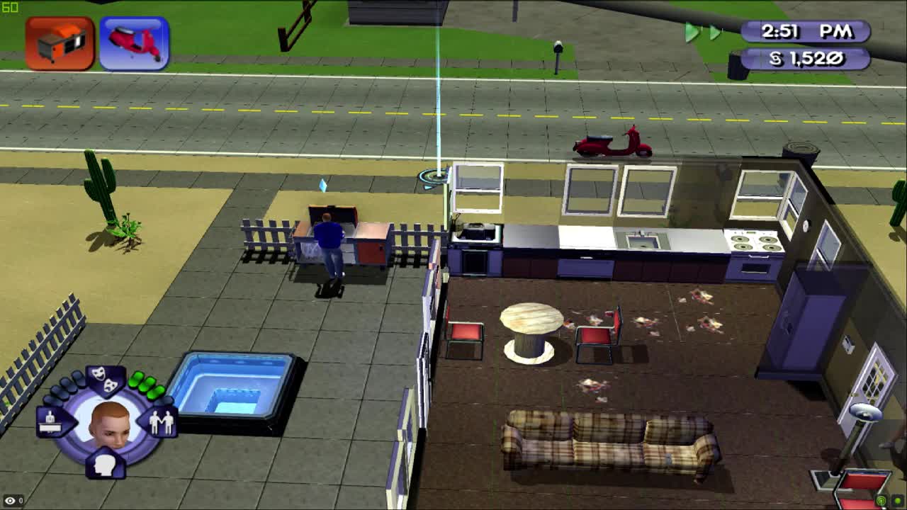 Sims Bustin Out PCSX2 Walkthrough Part 1 (PS2 Emulator)