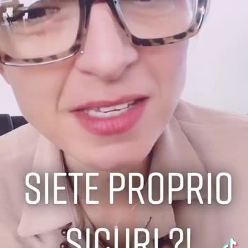 Siete proprio sicuri?