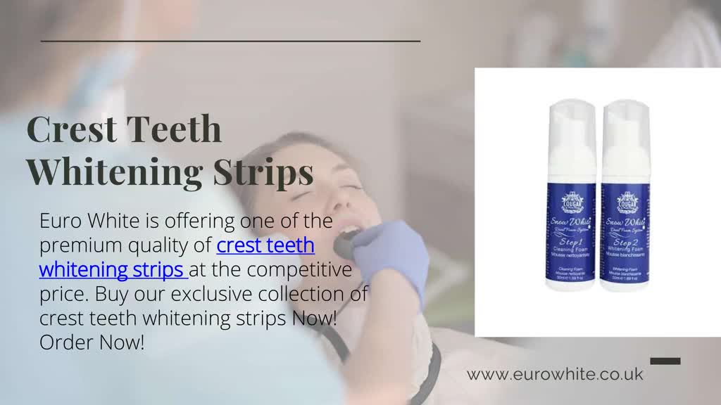 Crest Teeth Whitening Strips