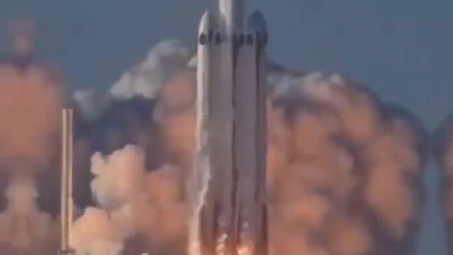 Rocket lounching short video