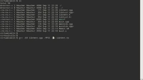 How C++ virtual function methods are translated into x86_64 assembly