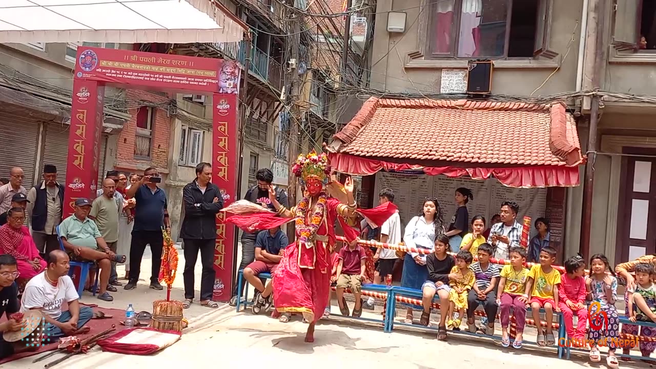 Pachali Bhairav 12 Barsa Jatra, Gathu Pyakha, Bramha Tole, Kathmandu, 2081, Day 2, Part IIIa