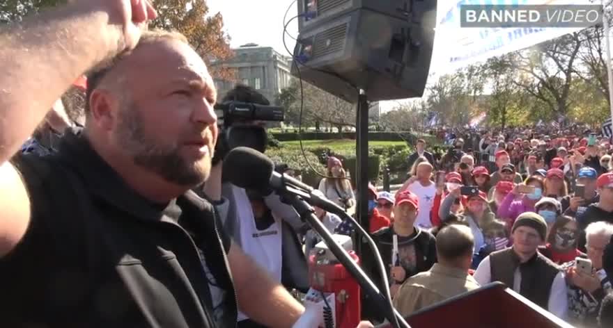 Alex Jones Washington DC Speech