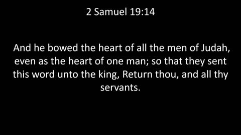 KJV Bible 2nd Samuel Chapter 19