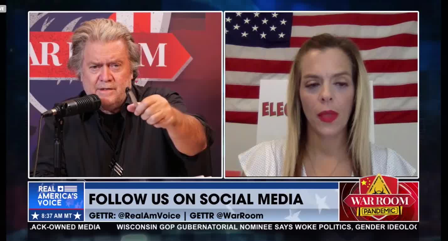 "Bill Barr is a Stone-Cold Liar!" - Steve Bannon with Leah Hoopes on 2020 Election