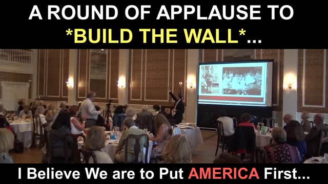 A Round of Applause to *Build The Wall!*