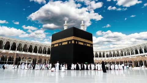 Beautiful view of KHANA KAABA