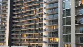 Midtown Atlanta Cheers for Frontline Workers