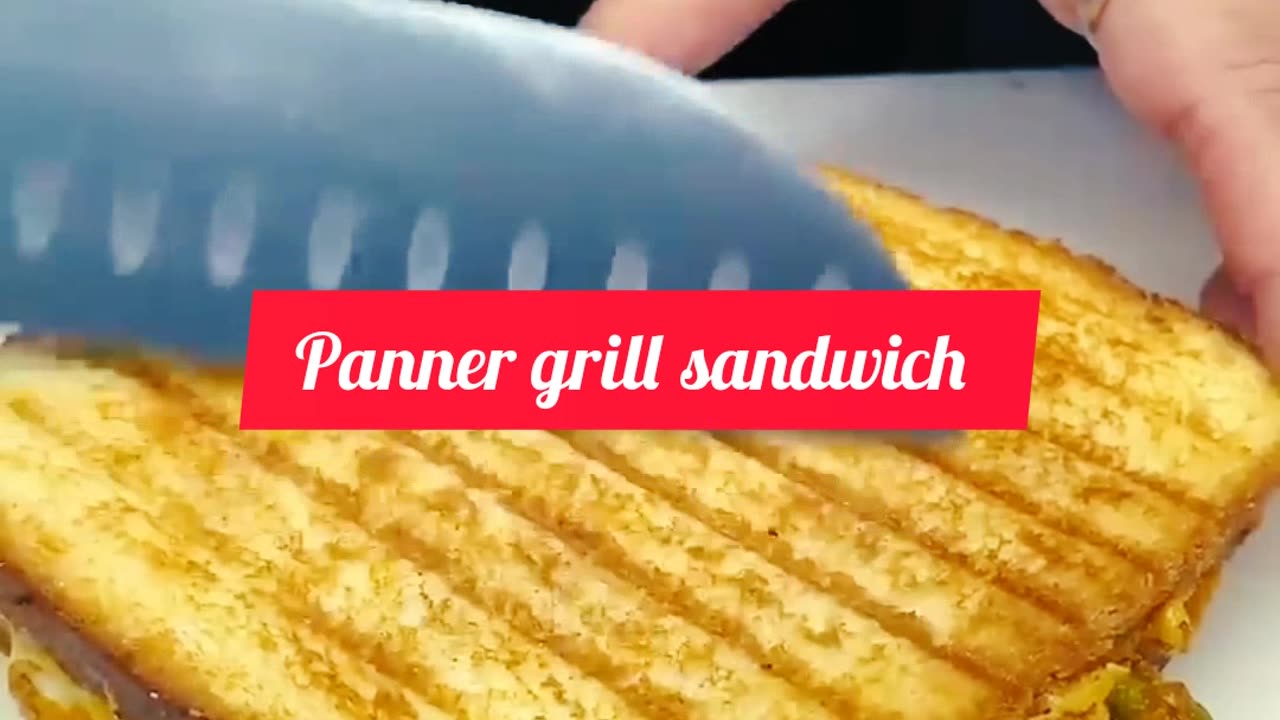 Try new panner gril sandwich #recipe